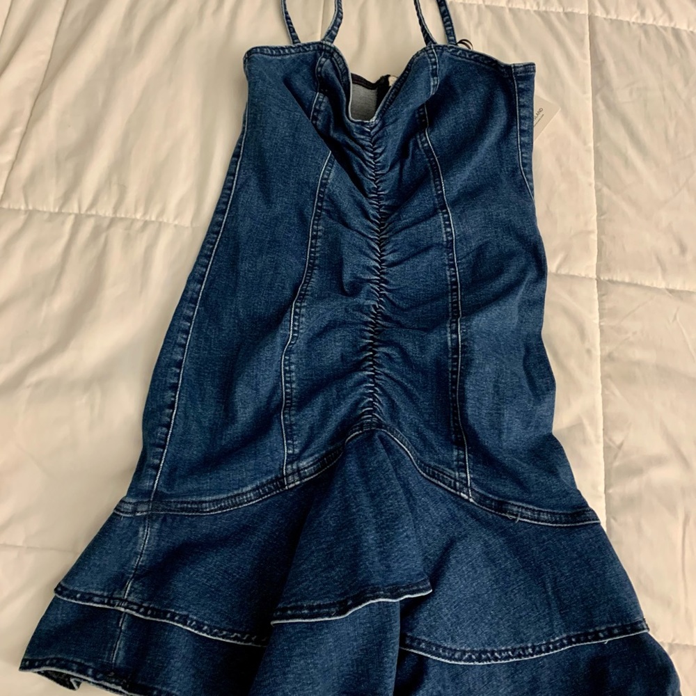River Island Denim Dress Size 6